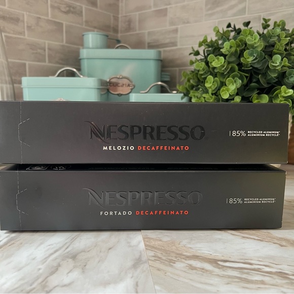 Nespresso Other Nespresso Vertuo Decaf Pod Set Melozio And Fortado